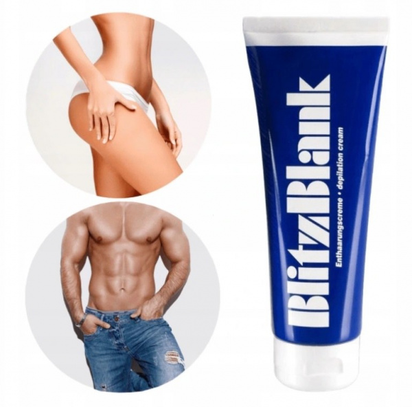 krem do depilacji intymnej kobiet mężczyzn 125ml